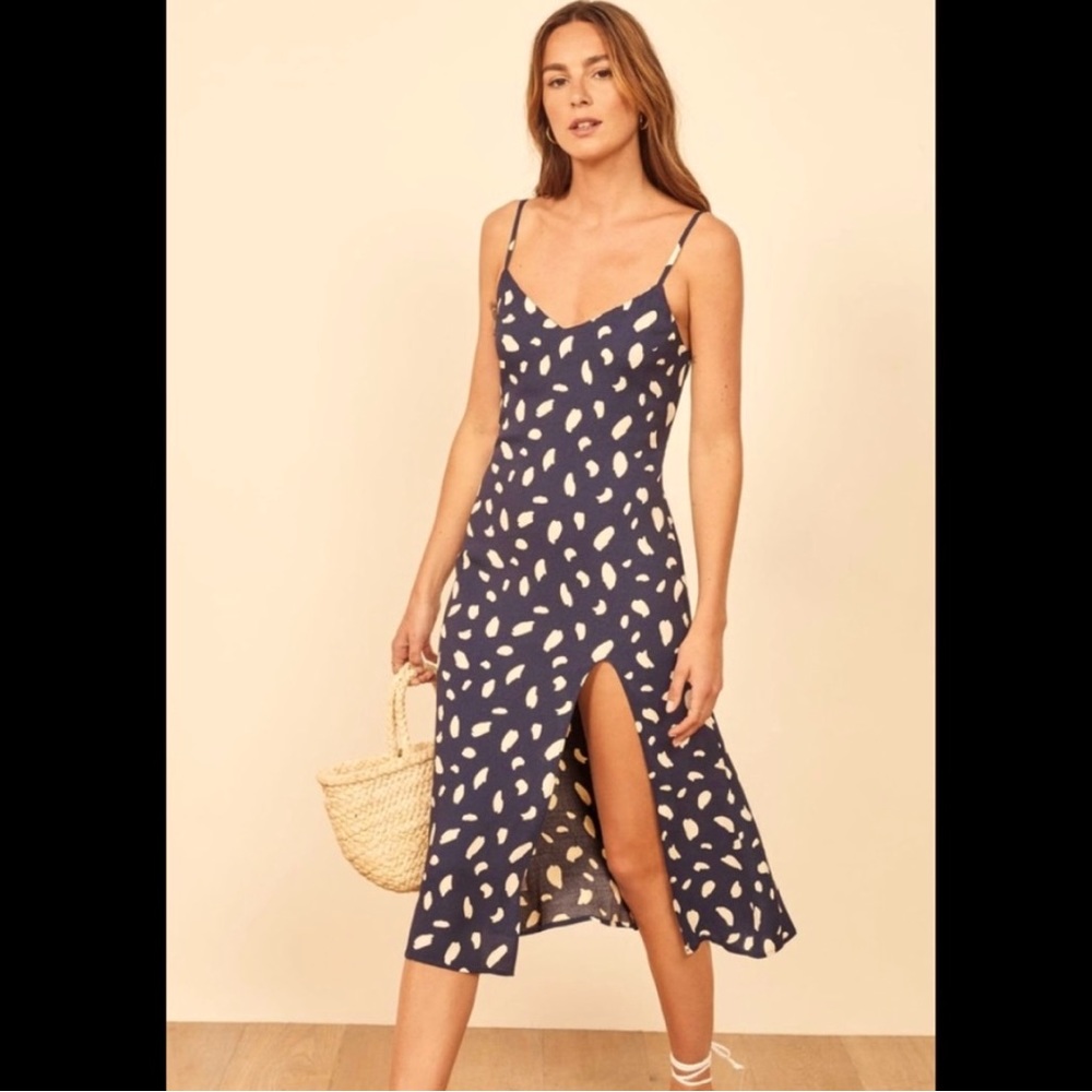 Reformation Crimini Dress in Moray. Size 4 - worn once Originally $148.00.
